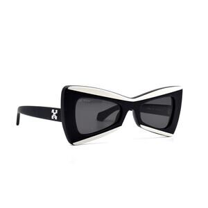 NEW! OFF-WHITE NASHVILLE OER1070 1007 BLACK/WHITE GREY AUTHENTIC SUNGLAS…